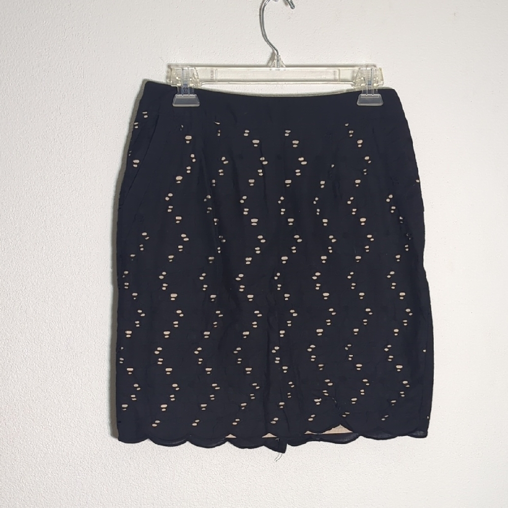 Laundry Shelli Segal Women's Skirt Cut Out Whimsigoth Fairygrunge Goth Size 4‎
